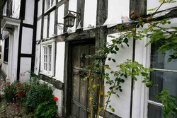 tudor cottage door