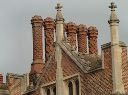 tudor chimneystacks hampton court