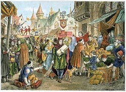 medieval market fair